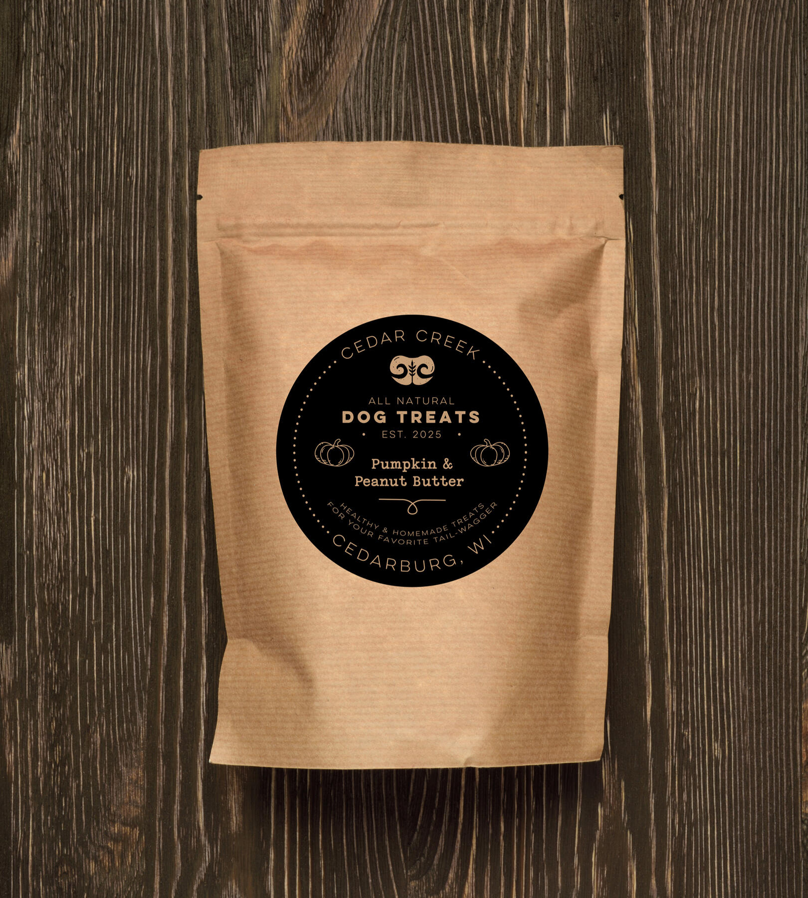 Pumpkin &amp; Peanut Butter - V1 Mockup