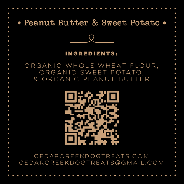 Sweet Potato Label Back Design - V1